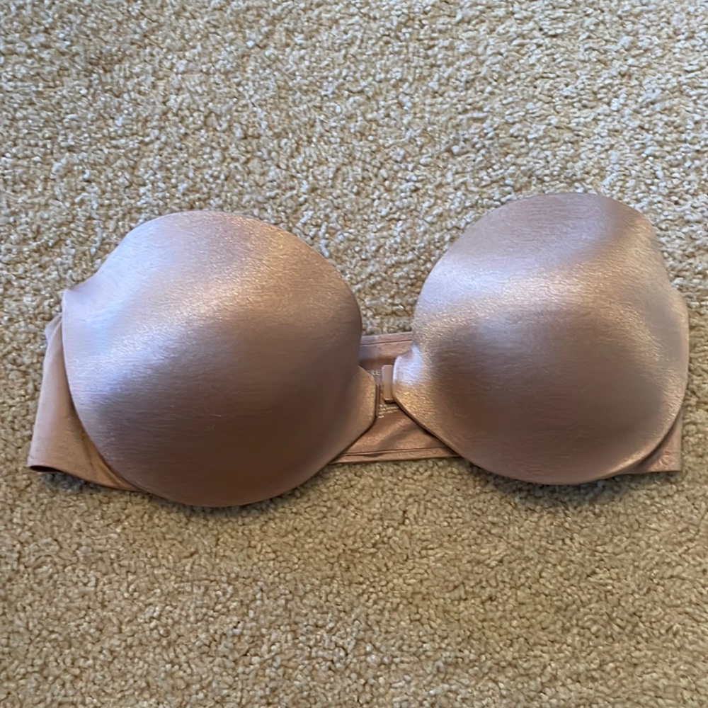 Victoria’s Secret bra nude strapless 34C